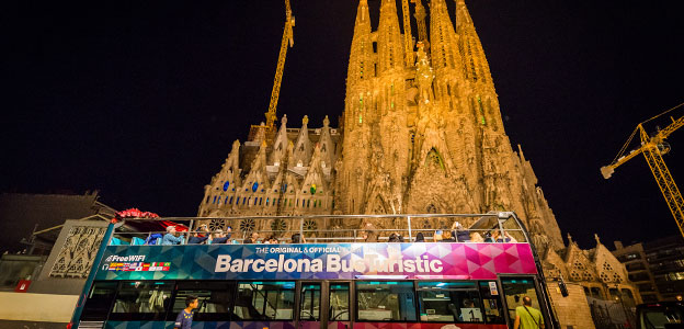 Barcellona Night Tour Bus